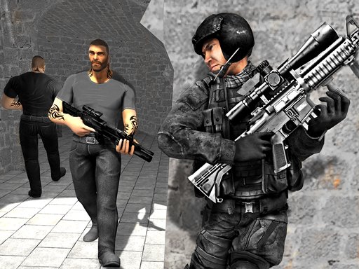 Jogo de tiro antiterrorista