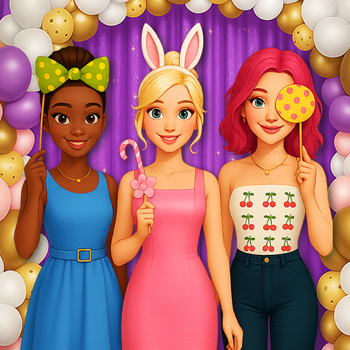 Festa de cabine fotográfica de Páscoa da melhor amiga