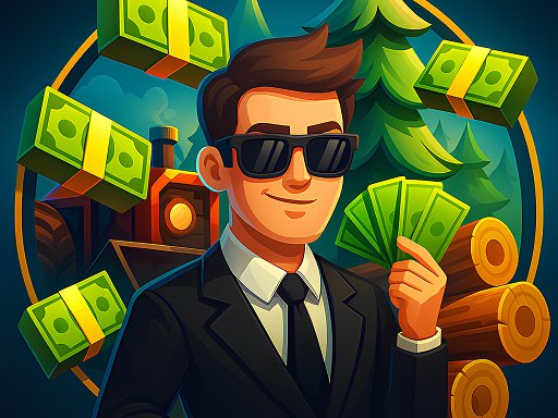 Império madeireiro bilionário: Idle Tycoon