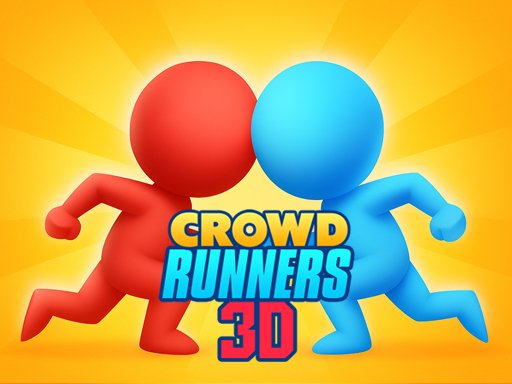 Corredores de multidão 3D