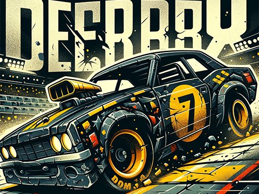 Demolição Derby Carro 3d