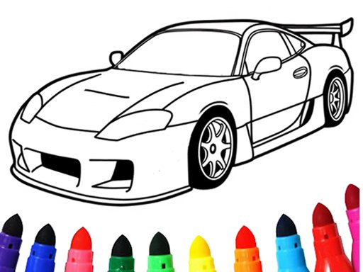 Jogo fácil de colorir imagens
