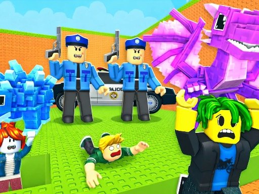 Fuja da polícia em busca de Brainrots