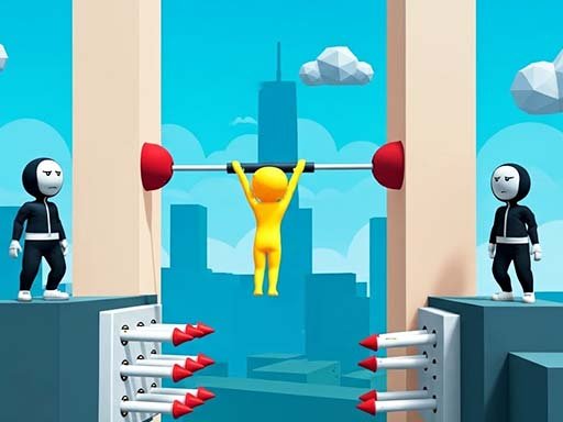 Corredor de coluna Fall Guy Stick