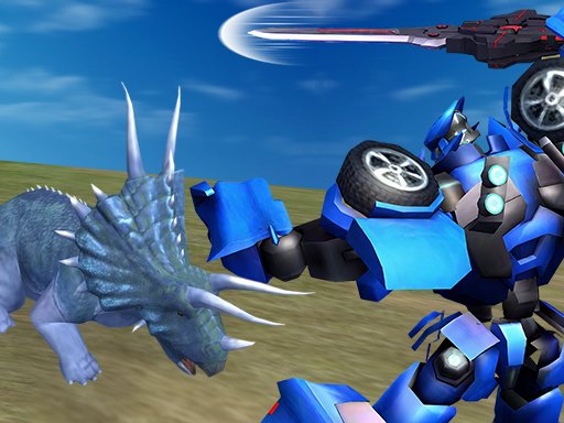 Batalha Mech de Dinossauro Jurássico