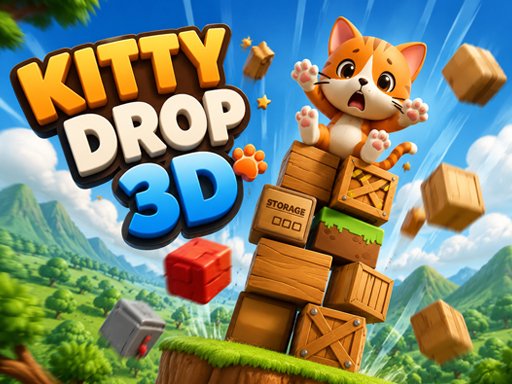 Gota de gatinho Modelo 3D
