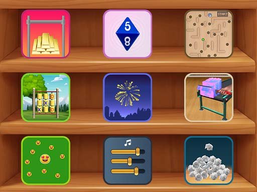 Terapia divertida de minijogos