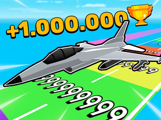 Obby: voe mais longe em um avião