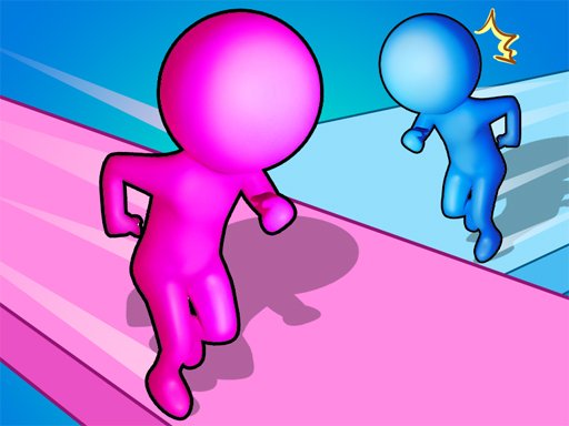 Quebra-cabeça de cores 3D Paint Run