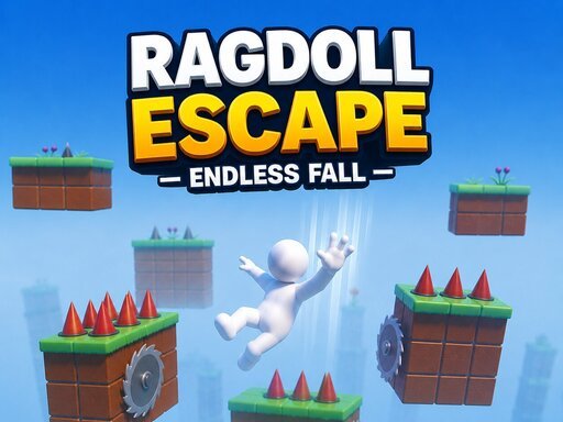 Fuga de Ragdoll: queda sem fim