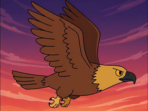 Jogo final da águia voadora